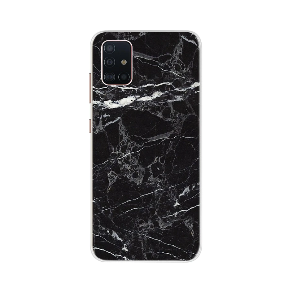 For Samsung Galaxy A51 Case Soft TPU Silicone Back Cover For Samsung A30 A20 A505 A50S A30S A71 A51 A10 A10S A20S Phone Cases