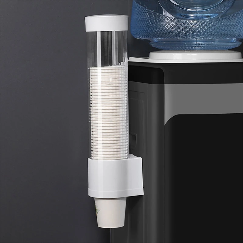 Dispenser Automatically Drop Cup Remover Disposable Cup Plastic Cup Paper Cup  Dust Storage Rack