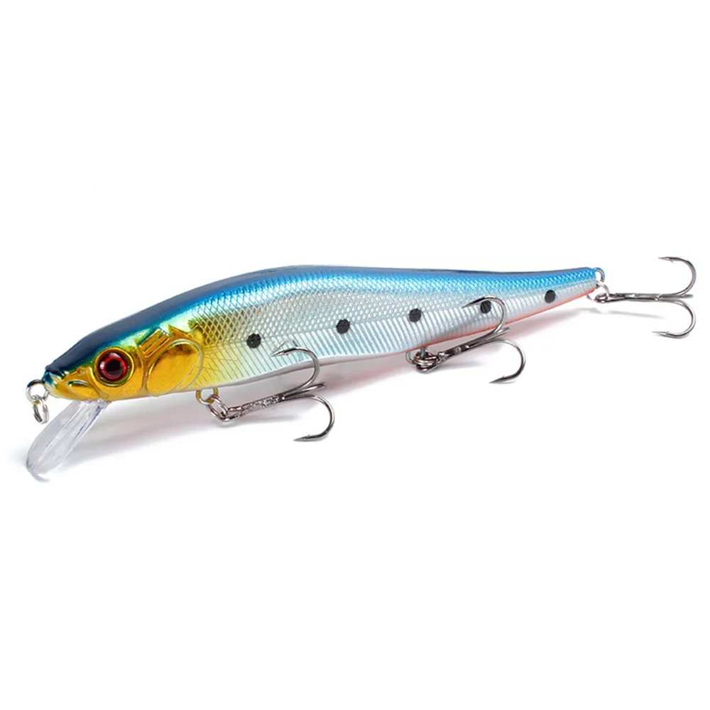 1Pcs Wobbler Fishing Lure 14mm 23g Floating Minnow Hard Bait 3 Fish Hooks Crankbait Fishing Tackle For Trout Pike Perch Bass