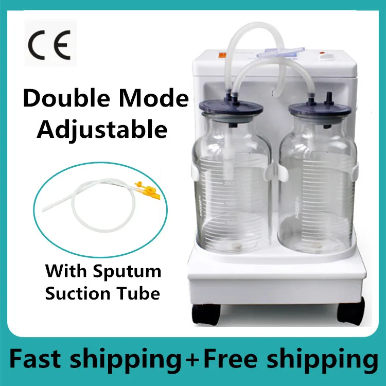 Portable Drainage Sputum Machine Elderly Suck Sputum Power Aspirator Machine Medical Device Electrical Apparatus Sputum Suction