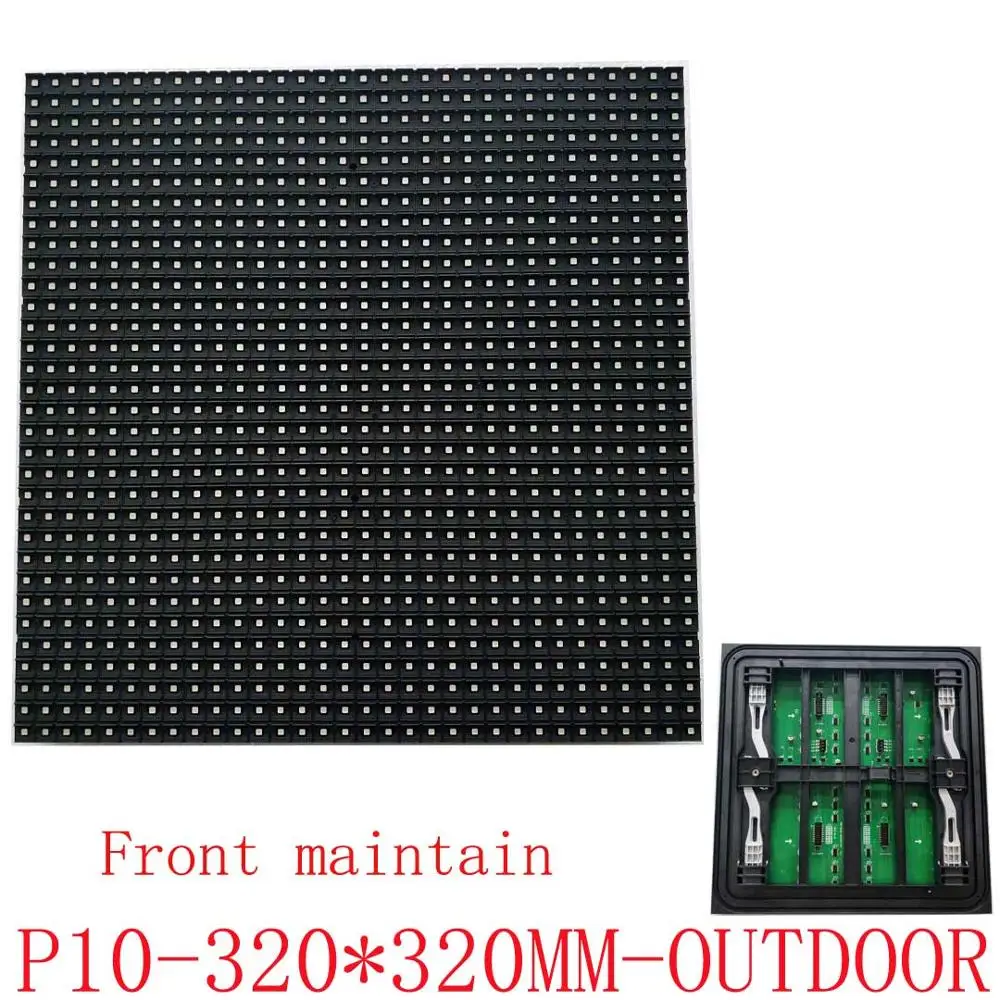 

Outdoor Full Color Front Service P10 LED Display for Advertising Sign Screen Billboard Computer Phone Control