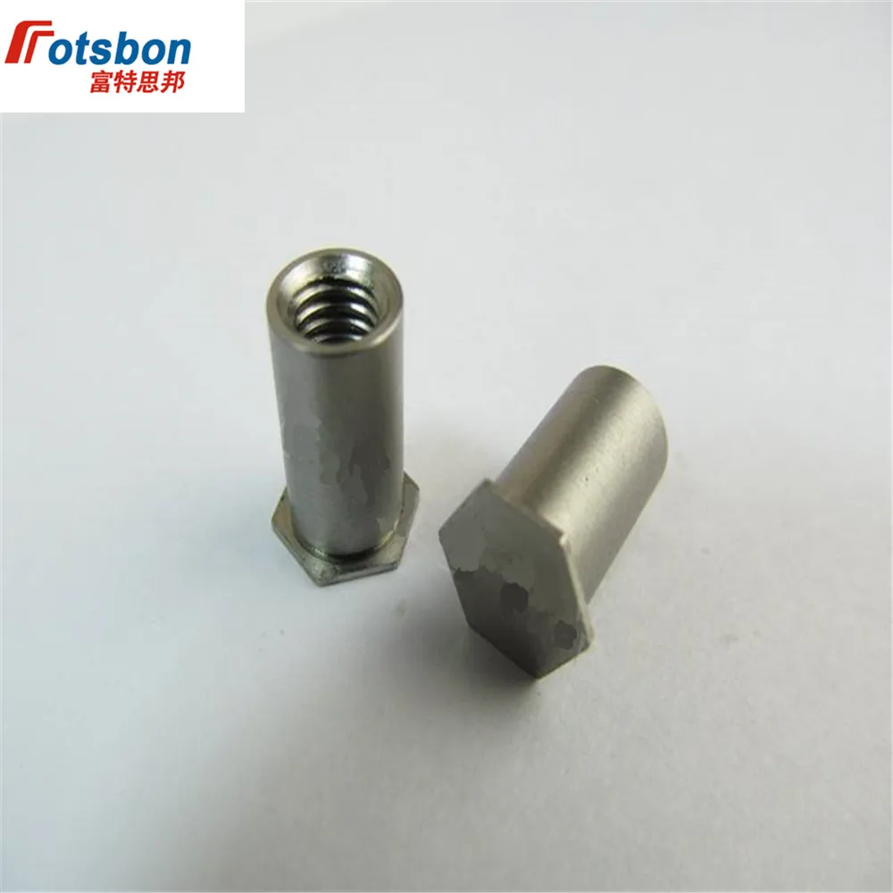 

BSOS-832-26 Blind Hole Threaded Standoffs Self Clinching Feigned Crimped Standoff Server Cabinet Sheet Metal Spacer Vis Rivet PC