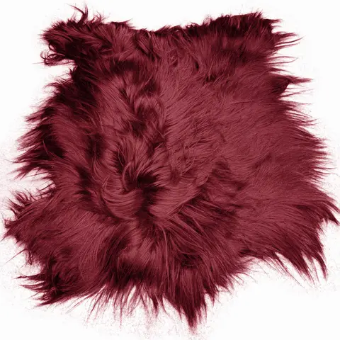 Kidassia long hair goat  fur pelt real goat fur skin