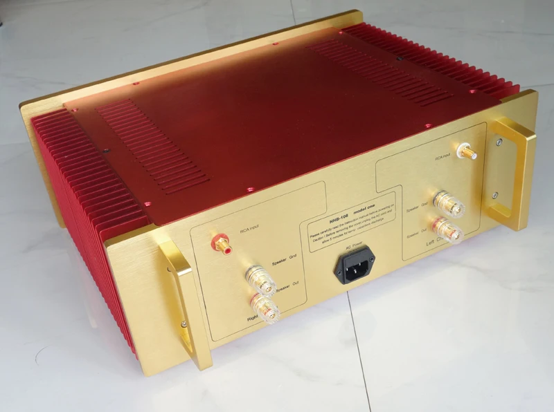 No Negative Feedback Study/Copy Dartzeel NHB108 Power Amplifier DIY chassis 440x330x160mm