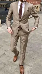 JELTONEWIN-traje informal de 2 piezas para hombre, esmoquin de boda con solapa con muescas, trajes de padrino de boda, Blazer de fiesta de negocios y graduación