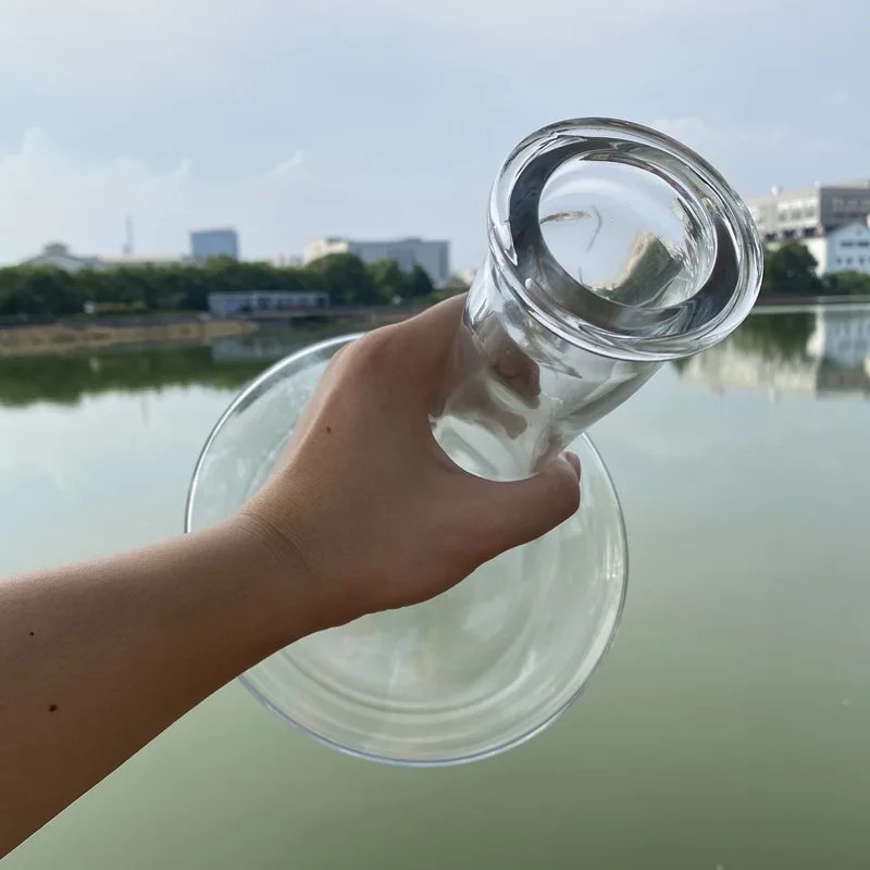 Big Size 26/20cm Hookah Base Glass Bottle Shisha Bottle Flask For Model Nargile Sheesha Narguile Chicha Cachimbas view 3