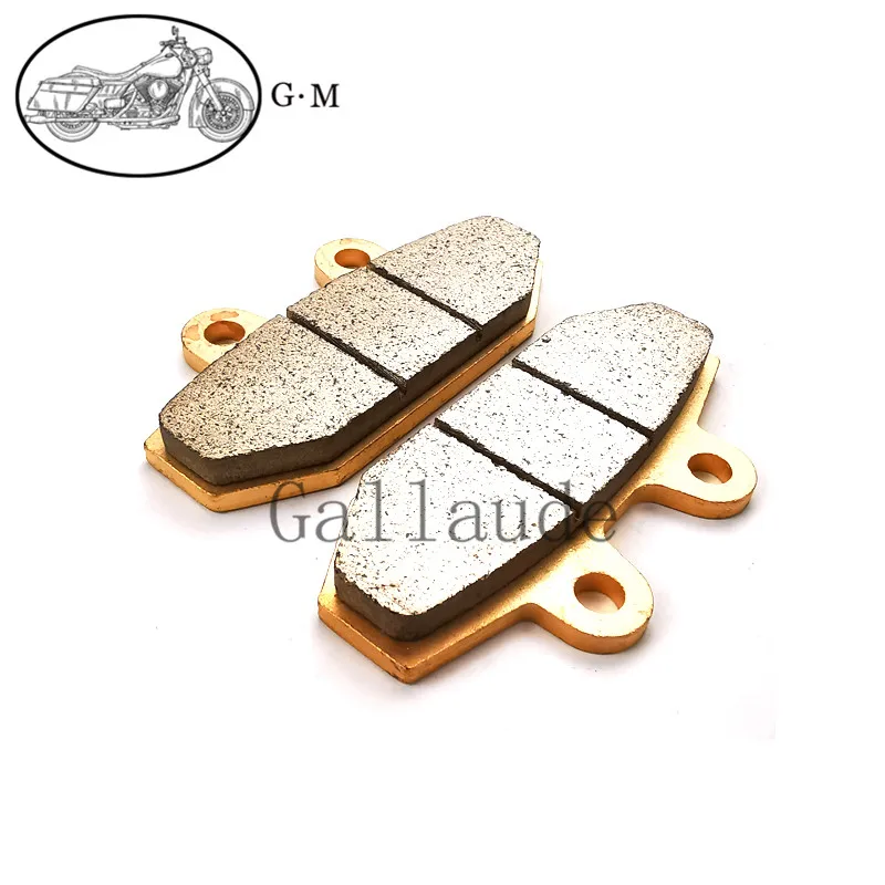 Sintering brake pads For Harley Fat boy/Heritage Classic/Softail Slim Breakout Deluxe Dyna Fat Bob Street Bob Low Rider 18-23 view 3