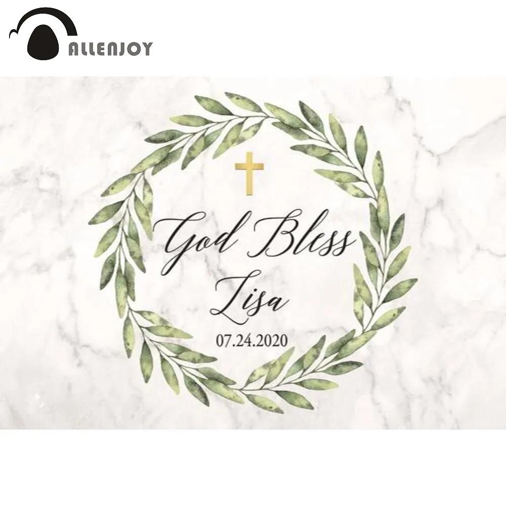 Pano de fundo para chá de bebê, travesseiro dourado para bebê, batismo, primeira comunhão, mármore, personalizado