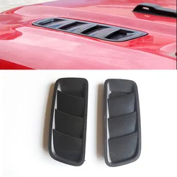 Engine Cooling Bonnet Hood Vent Air Vents Scoop Duct For Jeep Wrangler JL 2018-2024 Air Outlet Decoration Cover