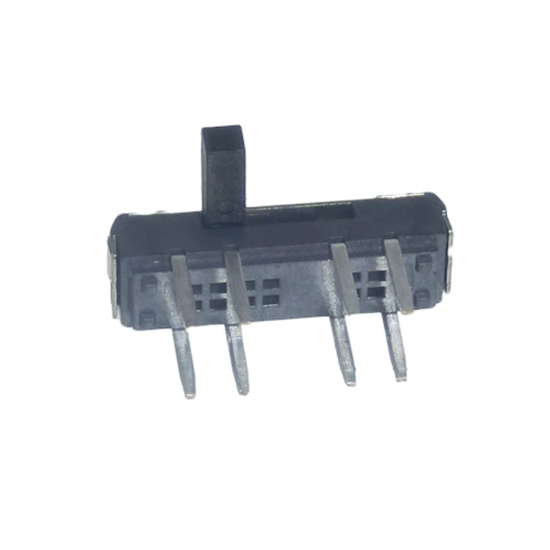 10 pces MSK-23D19 interruptor de toggle pwb painel horizontal slide switch smd tripé engrenagem micro interruptor 8pin