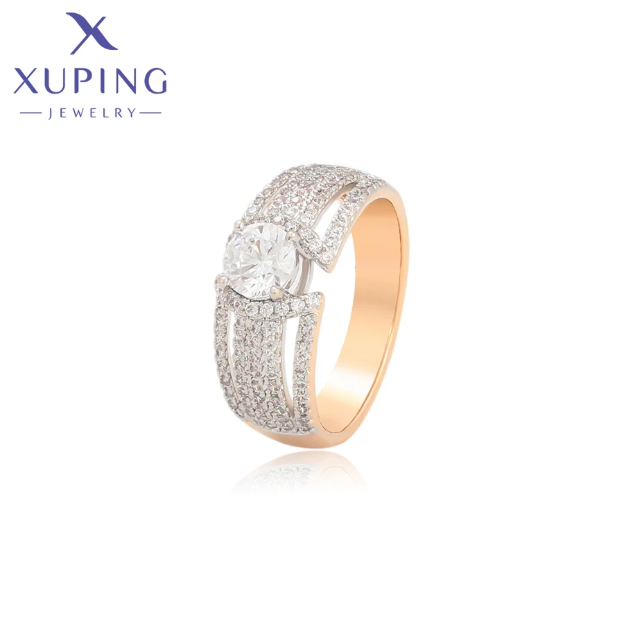 Xuping Jewelry Fashion Elegant New Arrival Gold Color Ring for Women Gifts S00093591