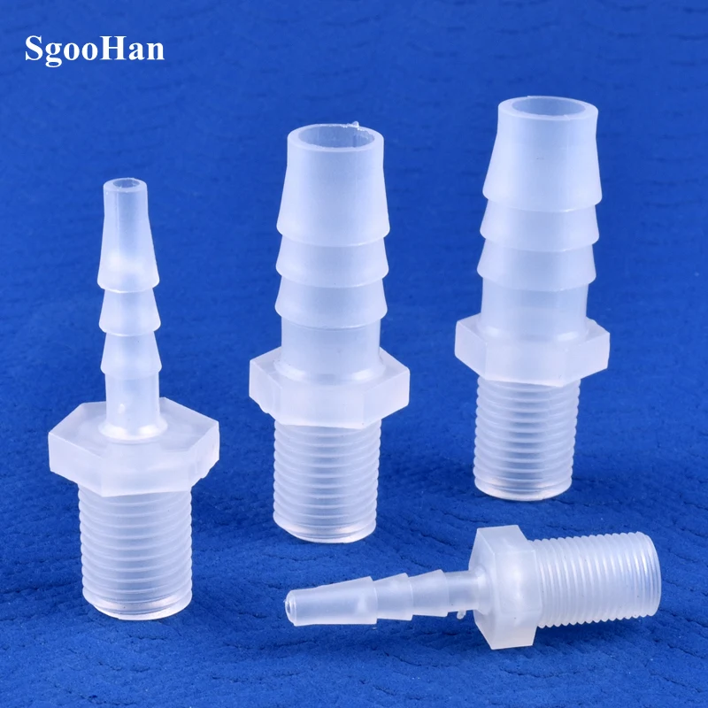 5 ~ 200 sztuk G1/8 1/4 gwint do 2,8 ~ 12 mm PP Pagoda bezpośrednie złącze akwarium zbiornik pompa powietrza Adapter system nawadniania rura wąż złącze