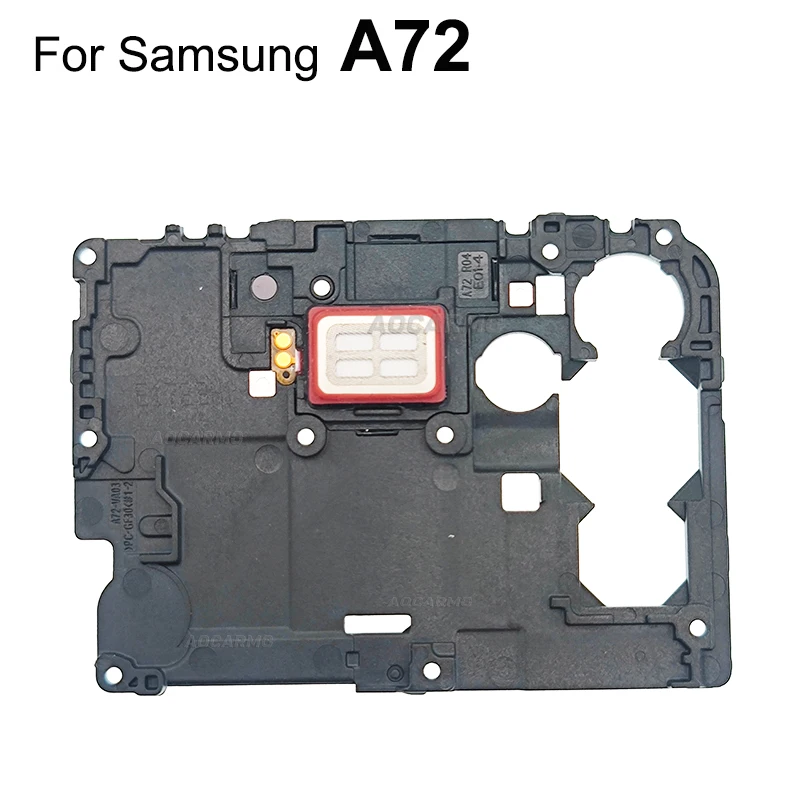 Aocarmo For Samsung Galaxy A52 4G 5G A72  Motherboard Cover Plate With Earpiece Speaker Replacement Parts