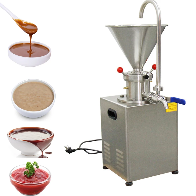 Stainless Steel Peanut Sesame Butter Machine Colloid Mill Sesame Paste Soybean Tomato Corn Grinder Jam Grinding Machine