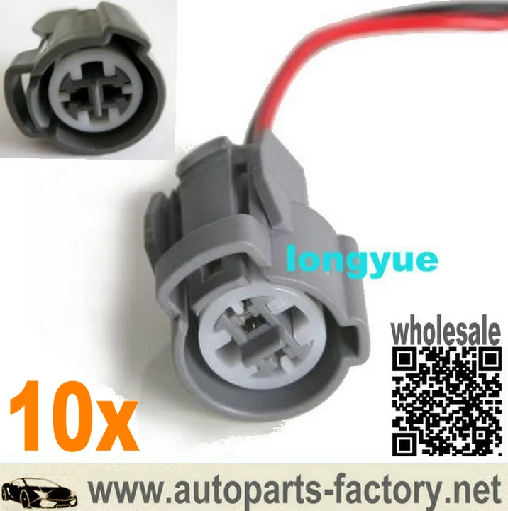 

Longyue 10pcs IAT Intake Air Temperature Plug Pigtail Sensor Integra for Honda Civic