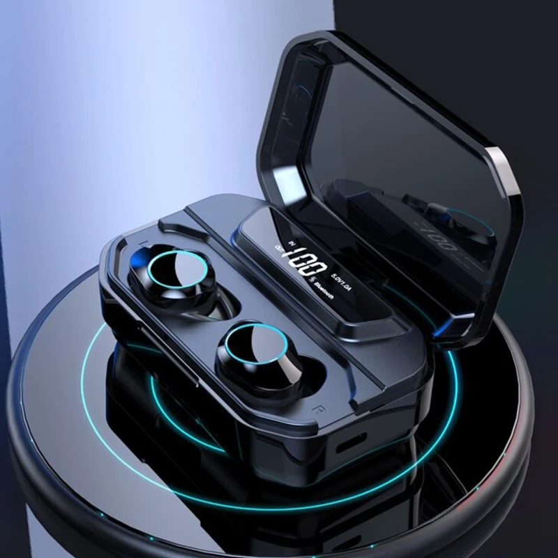 

Bluetooth-наушники HAMTOD G02, водонепроницаемые, с зарядным устройством