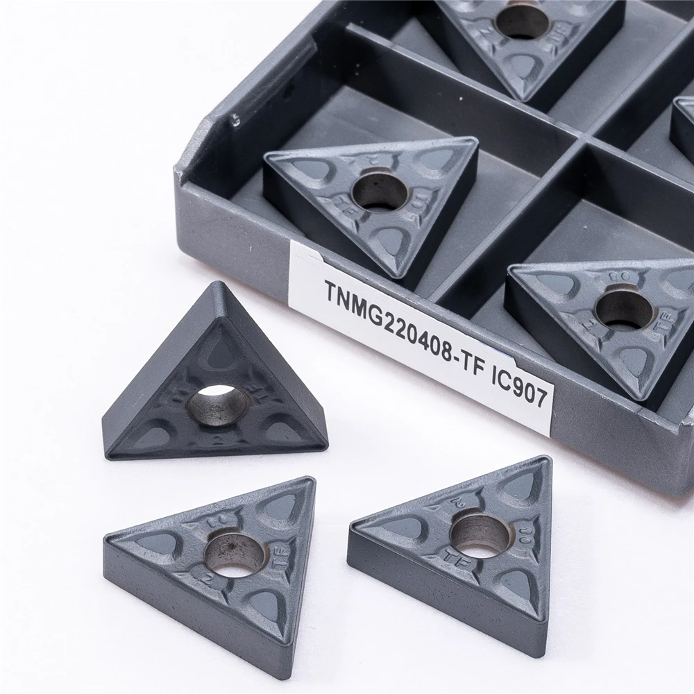 TNMG220408 TF IC908 คาร์ไบด์แทรกภายนอกมีดใบมีด CNC เครื่องตัดโลหะเครื่องมือ TNMG 220408