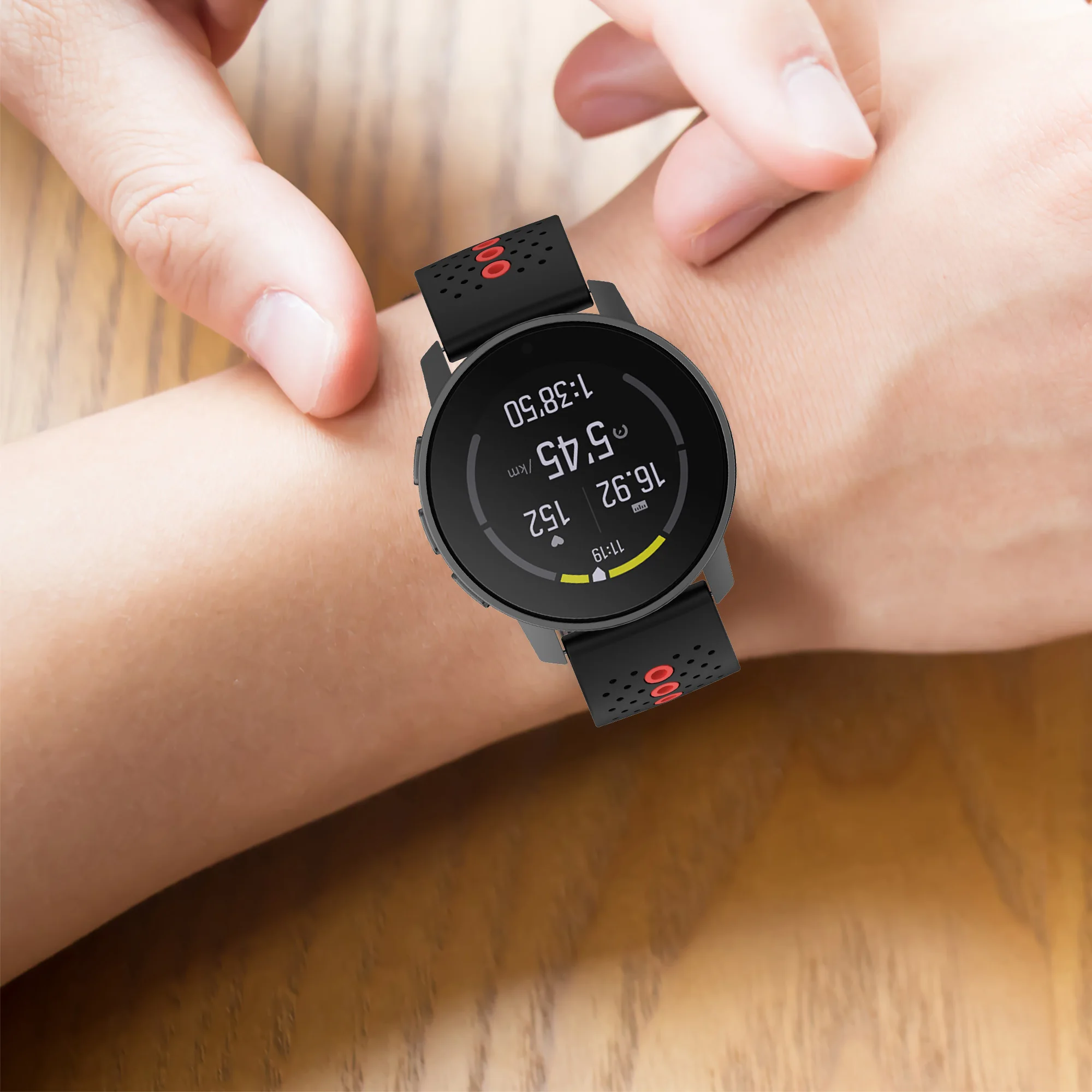 Siliconen Sport Band Voor Suunto 9 Piek Officiële Stijl Horloge Band Voor Suunto 3 Vervangen Polsband Horlogeband Armband Accessoires