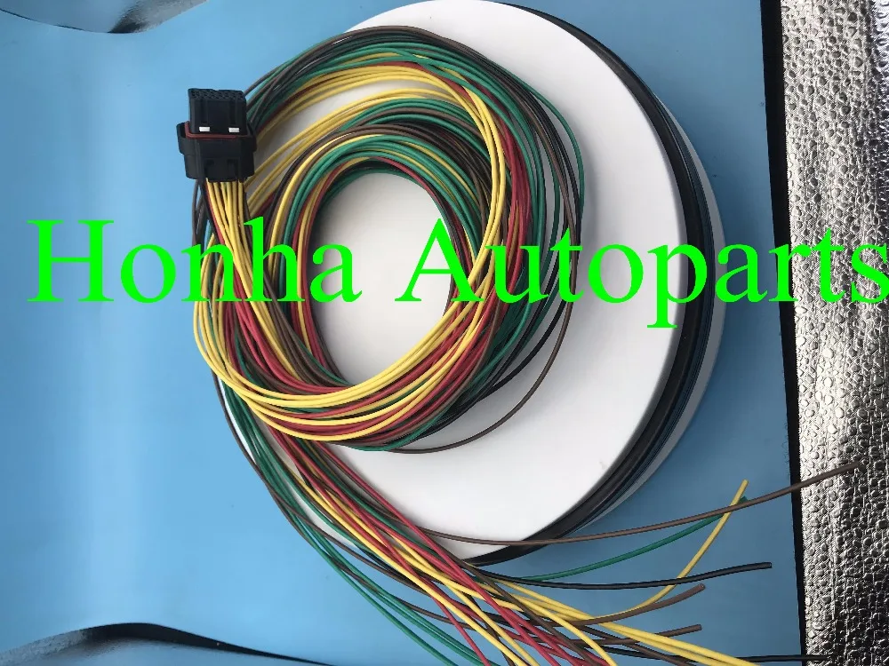 Free shipping 1 pcs wire harness Motec/Haltech ECU 34 Pin Female Connector DTA S60 & S80 wire harness with male connector