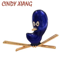 CINDY XIANG New Arrival Enamel Birds Brooch Pins Fashion Cute Animal Brooches Unisex Women And Men Jewelry 3 Colors Accessories