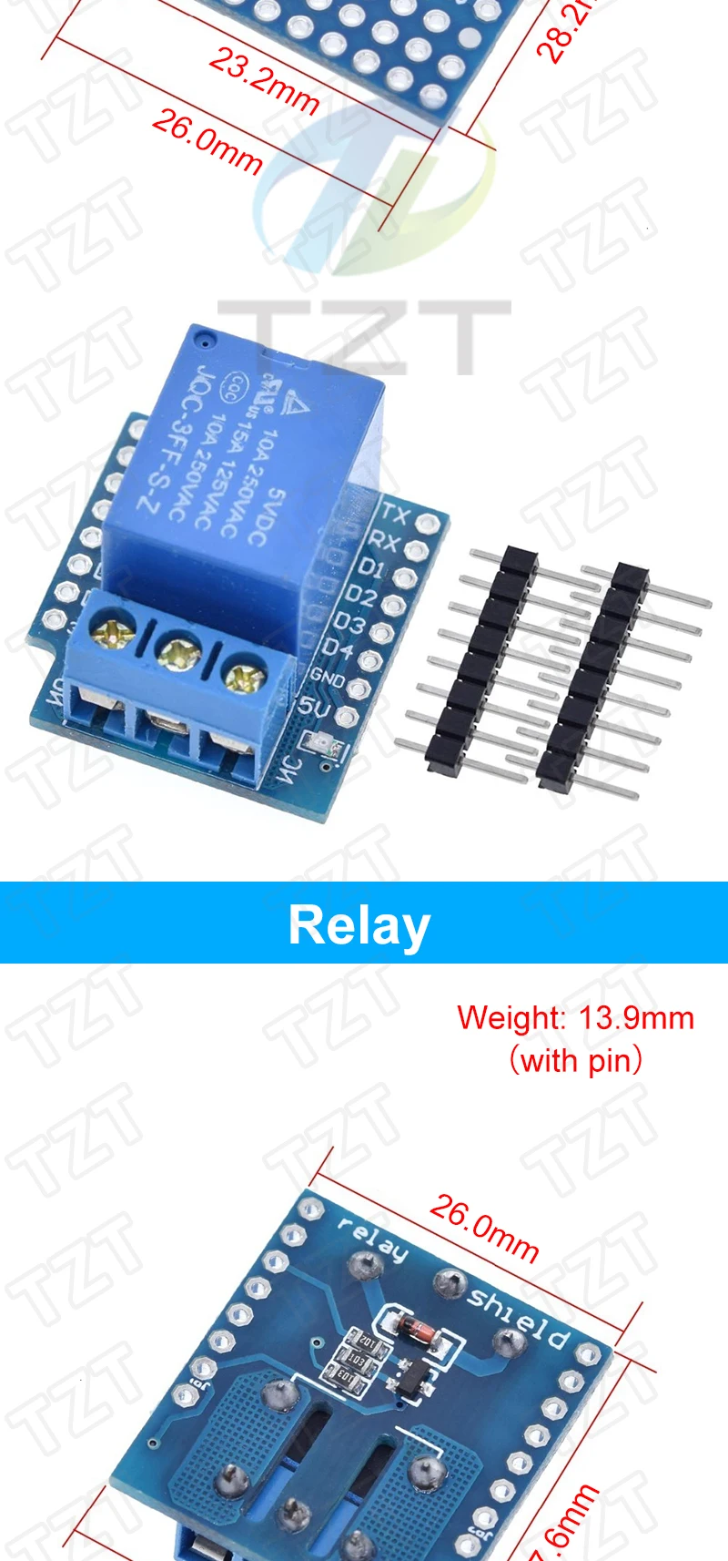Esp8266 D1 Mini Pro WLAN-Entwicklungsboard Nodeu Ws2812 RGB Dht11 Dht22 Am2302 Relais Ds18b20 Bmp180 Motor für Arduino DIY-Kit – Detail 11