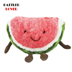 3D Fruit Watermelon Peach Shape Plush Bag For Girl Winter Soft Crossbody Handbag Children Shoulder Purse Birthday Gift Plush Toy