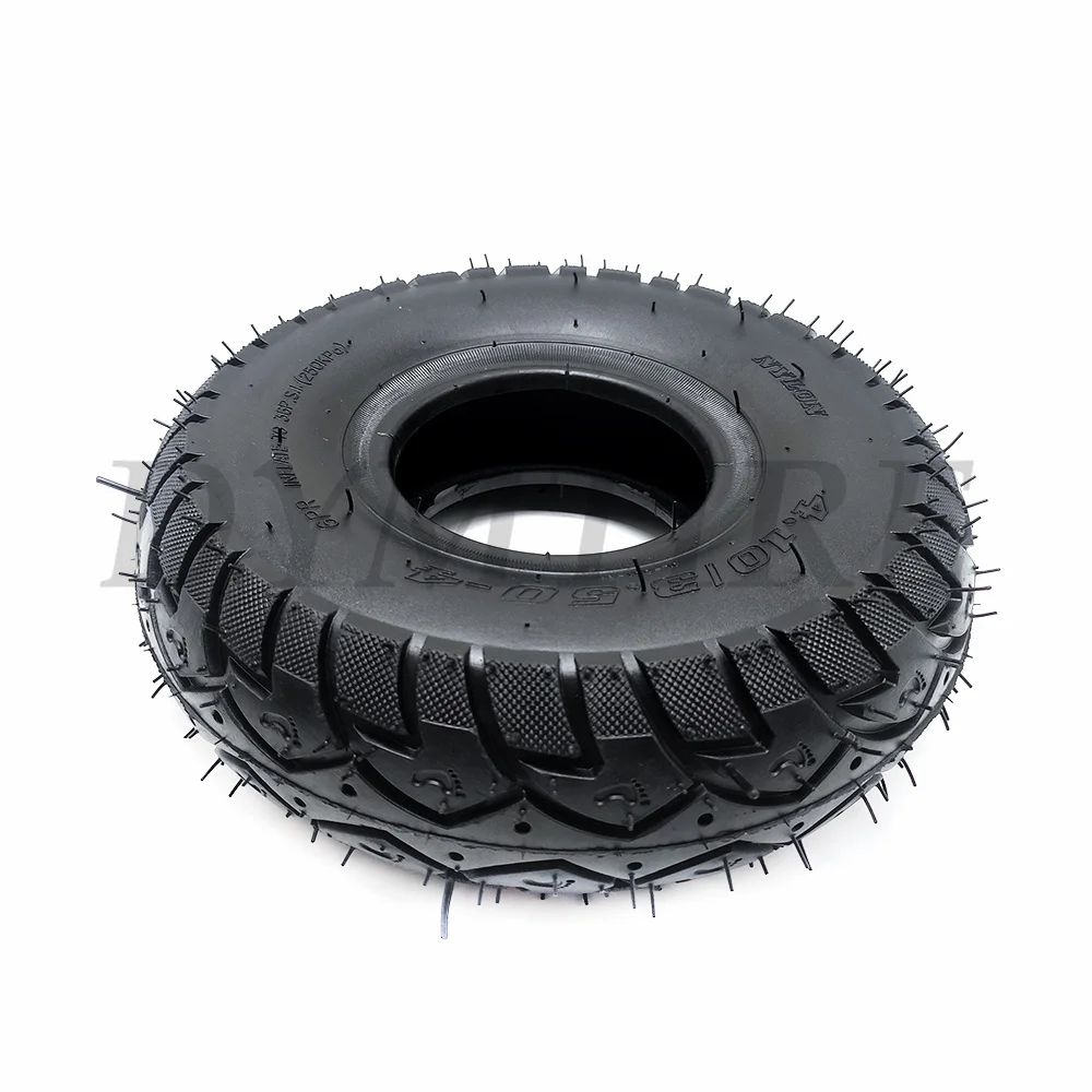 10 Inch 4.10/3.50-4 Tire Inner Tube Outer Tyre for Electric Scooters ATV Quad Go Kart 410/350-4 Inflatable Wheel Accessories