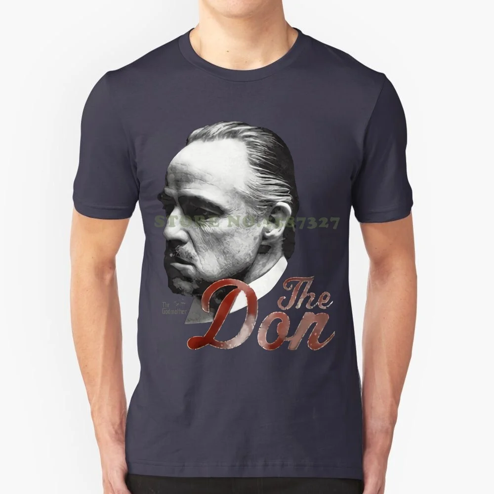 The Godfather Don Corlenone The Don Adulte T Shirt Classique Gangster Film Men Brand Retro 100% Gift Tshirt