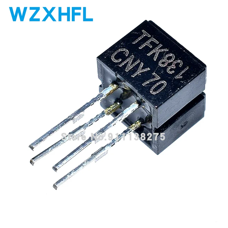 Sensor óptico reflectante CNY70 con salida de Transistor DIP-4, 10 unidades