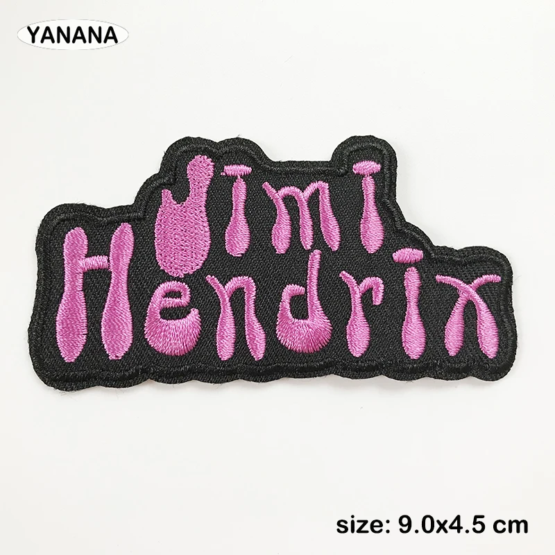 

rock Patches for Clothing DIY Stripes Written Words Sticker Clothes Stickers Apparel Garment Accessorie