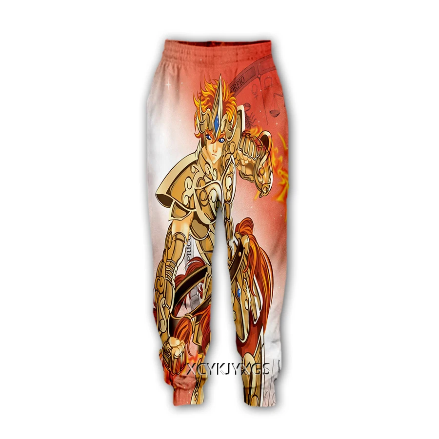 Anime The Knights of The Zodiac Saint Seiya 3D Print  Pants CasualSweatpants Straight Sweatpants Jogging Pants Trousers Y71