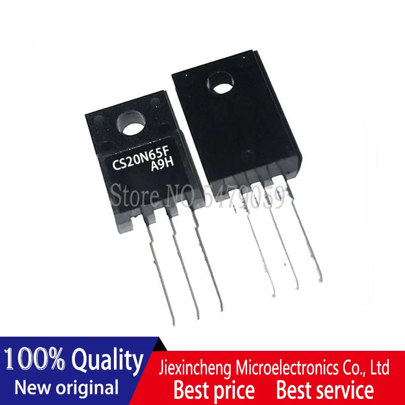 10PCS CS20N65FA9H CS20N65F CS20N65 20N65 650V 20A MOSFET Transistor New Original