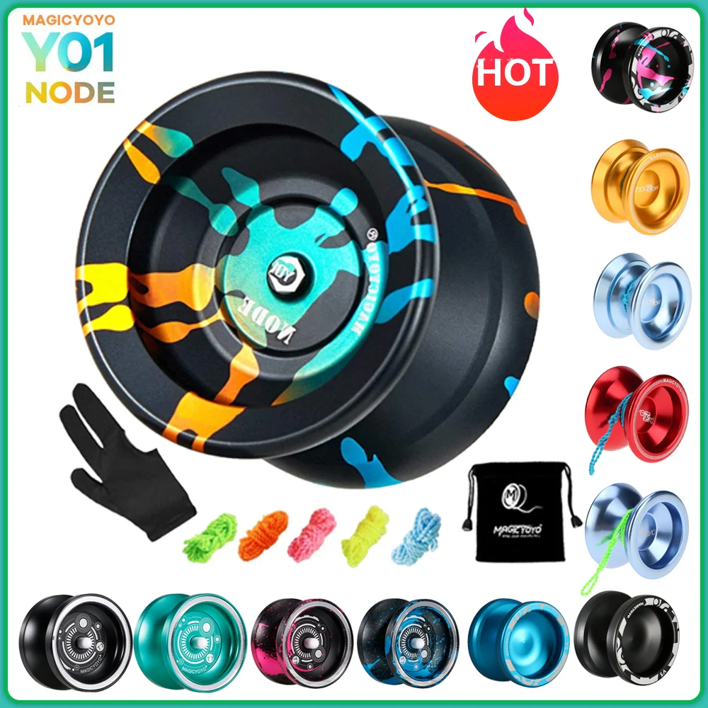 Magic Yoyo V3 YOYO ALUMINUM Alloy Professional Yoyo Najlepsze niereagujące lub reagujące Yoyos Wózek Yoyo dla dzieci Chłopcy Zabawki