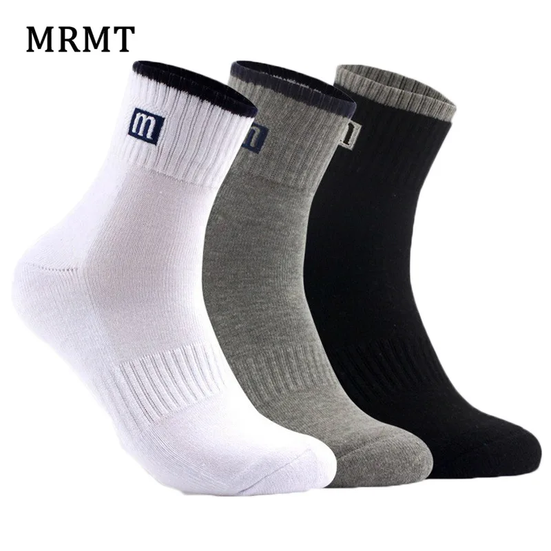 

3 Pairs /Lot High Quality 100% Cotton Socks Men And Women Socks Pure Color Male Socks 3 Colors Hot Sale 2024 MRMT For Winter