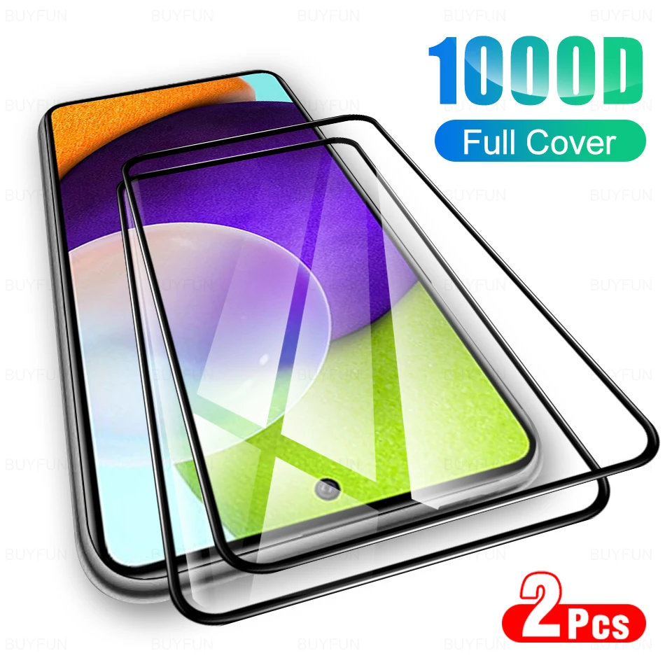 2 Pcs Screen Protector Tempered Film For Samsung Galaxy A52 A51 A52s A50 A50s 4G 5G 6.5\