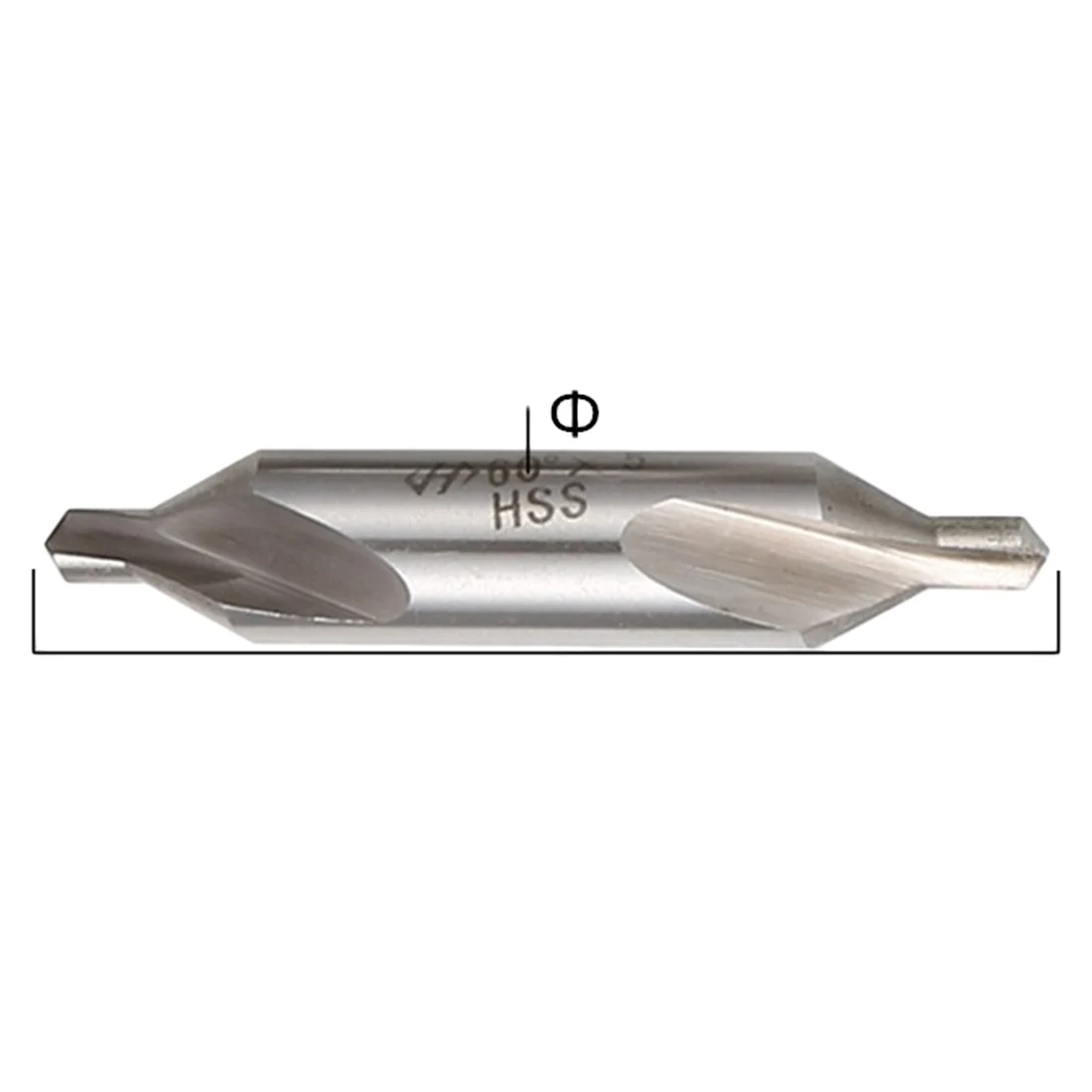 Tốc Độ Cao HSS Thép Không Gỉ Kết Hợp Trung Tâm Mũi Khoan Bits 60 Độ Mũi Khoan Mũi Khoan 1Mm 2Mm 3Mm 5Mm cho Dụng Cụ Điện
