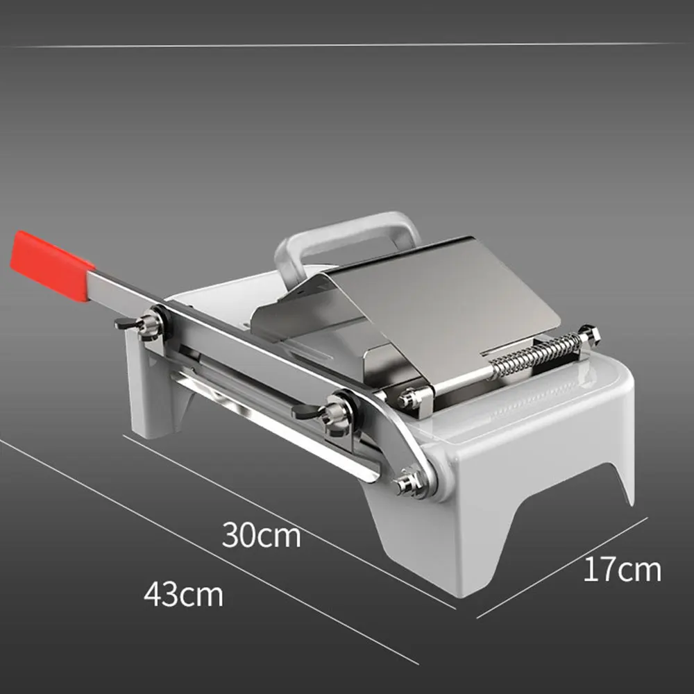 Manual Freeze Meat Slicer Stainless Steel Meat Cutter Beef Mutton Roll Meat Food Slicer Frozen Meat Planing Machine