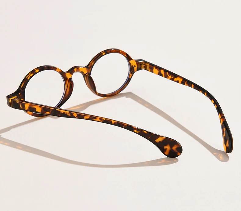 Runde Lesebrille für Herren, blaues Licht blockierende Korrektionsbrille für Damen – Detail 5