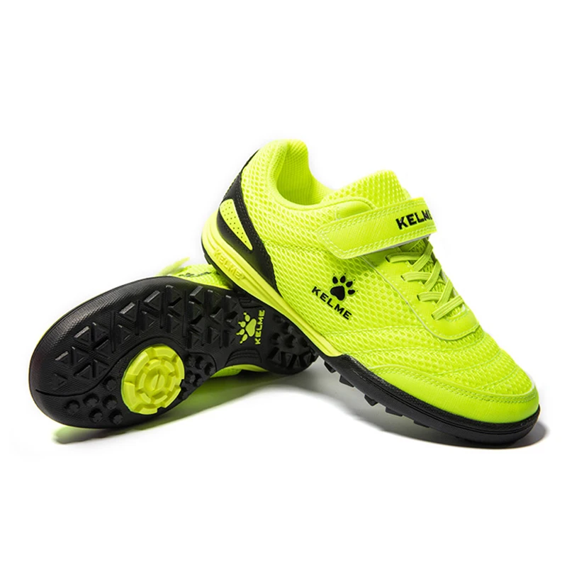 KELME-Sapatos de futebol para crianças, botas de futebol HG Sole, sapatos leves de treinamento, marca esportiva, 6873003