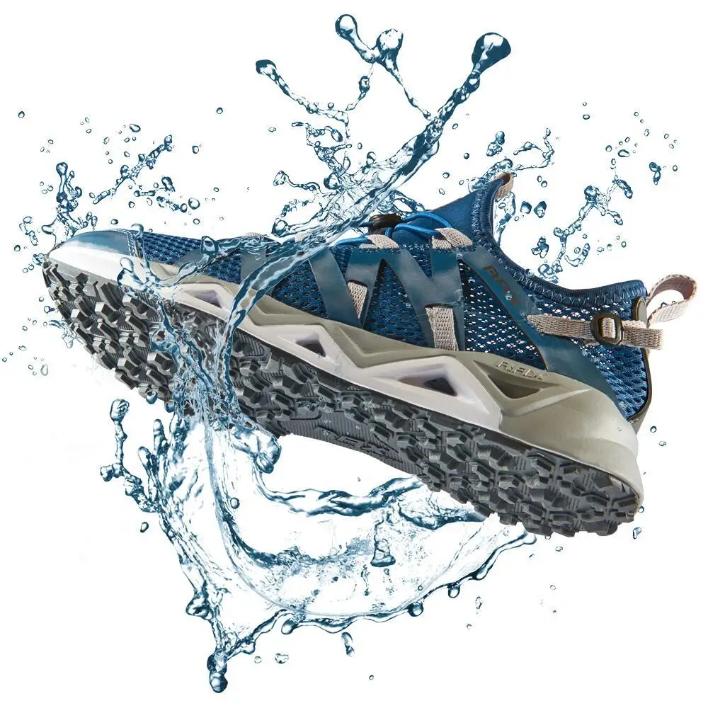 Rax Men's Aqua Shoes wading Quick-drying Breathble Fishing Shoes Women trekking  Anti-slip Water Shoes hiking  sports sneakers