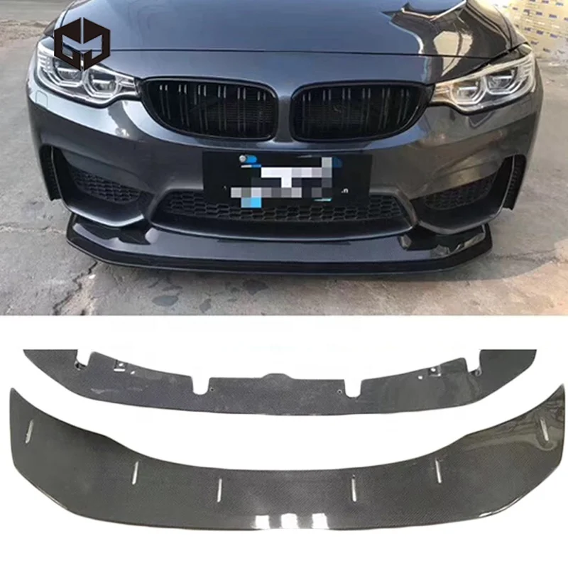 

Carbon Fiber GTS Front Bumper Spoiler Lip Car Accessories Body Kit M3 F80 M4 F82