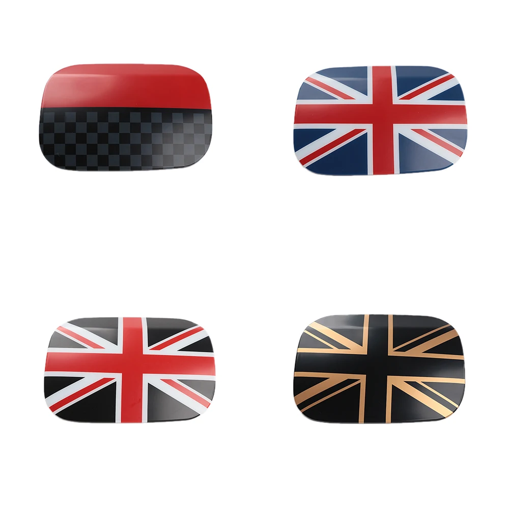 

Чехол для автомобильного топливного бака Union Jack для MINI Cooper F60, аксессуары для стайлинга автомобиля, наклейки из АБС-пластика 3D