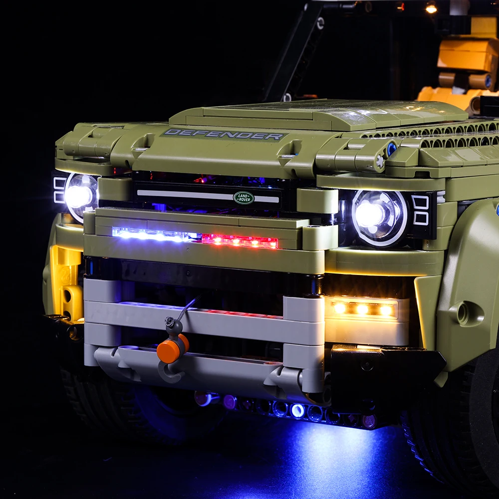 LED Light สำหรับ42110 Technic Series Defender รถชุดของเล่น DIY ชุดไม่รวมบล็อกอาคาร