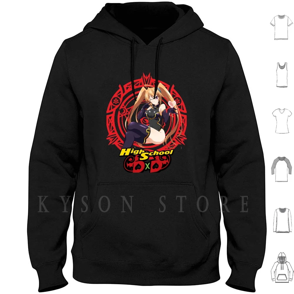 Irina Shido Hoodies long sleeve Cotton Anime High School Dxd Manga Rias Rias Gremory Highschool Dxd Girls Gremory Koneko