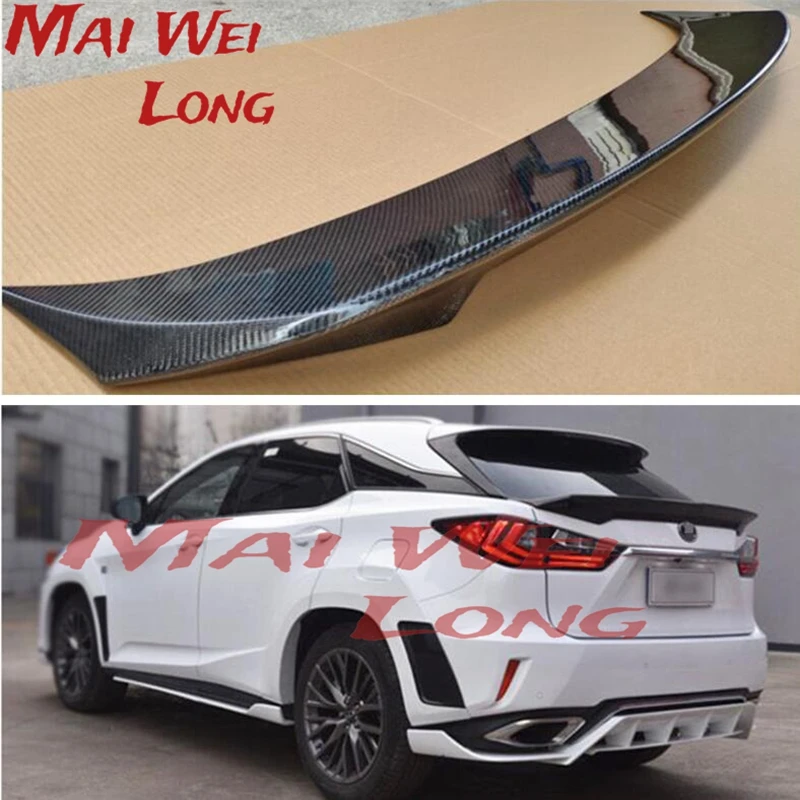 

High Quality CARBON FIBER REAR WING TRUNK LIP SPOILER FOR LEXUS RX RX200T RX450H 2015-2018 YEAR
