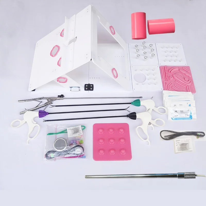 

Laparoscopy Simulated Surgical Equipmen Laparoscopic Simulator Surgery Training Box set Student Doctors nurse Teaching Practic