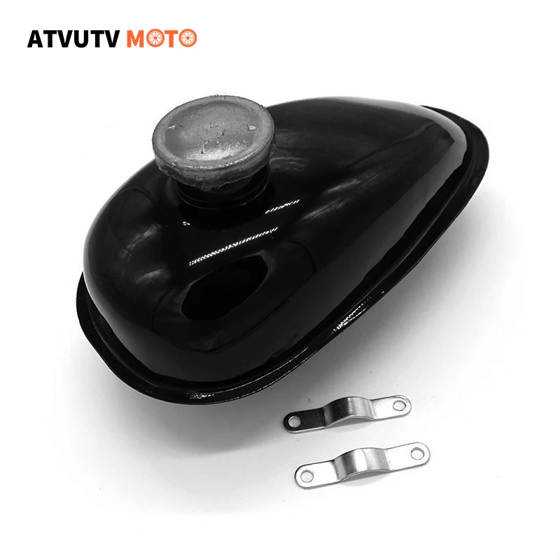 

Motorcycle Petrol Fuel Tank with Cap 2L for 80cc 66cc 50CC 49cc Motorised Push Bike Motorized Bicycle