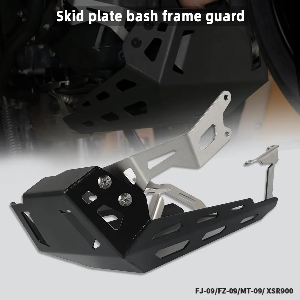 

Для YAMAHA FJ-09 2014-2021 FZ-09 2013-2020 XSR900 2015-2021, основа двигателя мотоцикла, защитная рамка, противоскользящая пластина