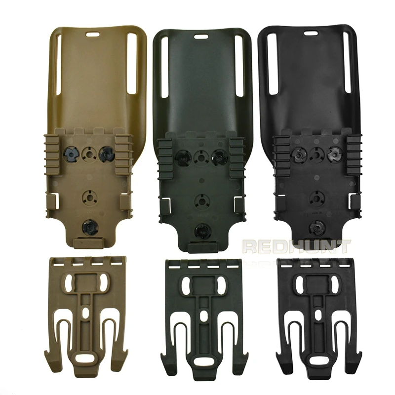 Funda táctica cinturón – Clip corto 2" Airsoft y caza - imagen 3