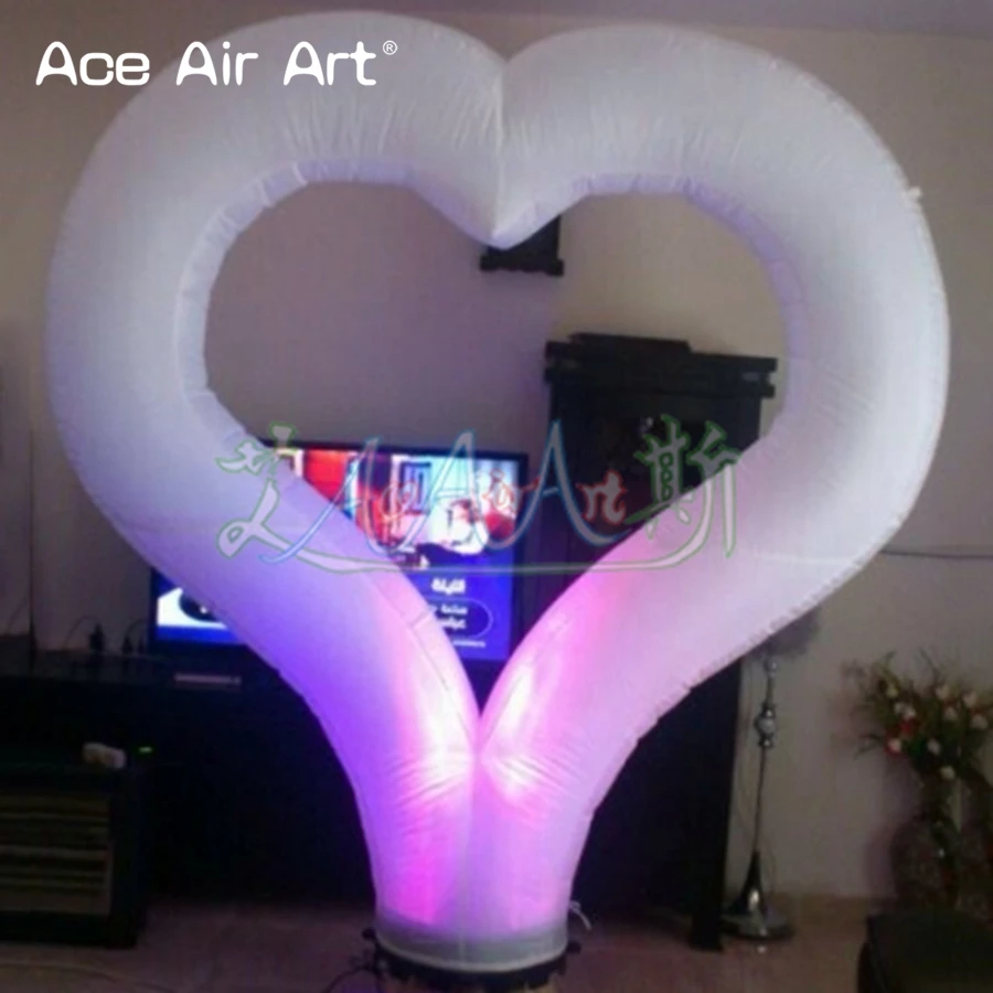 

Romantic Heart Shape Inflatable Product Valentine's Day Decoration For Outdoor Party/Advertising Made By Ace Air Art